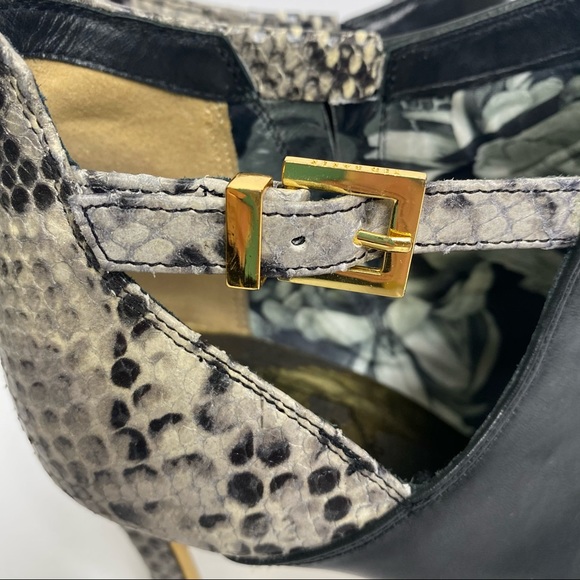 Ted Baker Snakeskin High Heel Booties Size 40.5 - Picture 13 of 15